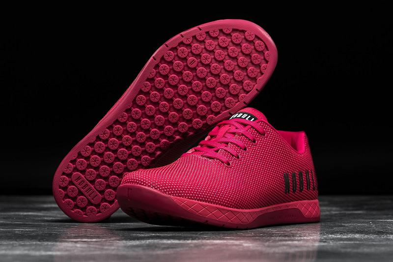 Men's Nobull Magenta Trainers Red | SG T2434C